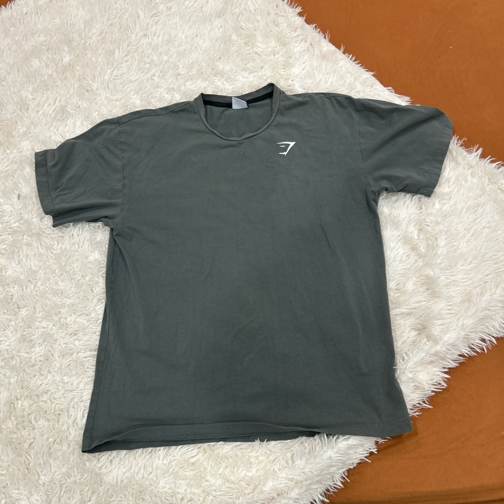 Dark Green Gymshark Athletic T-Shirt